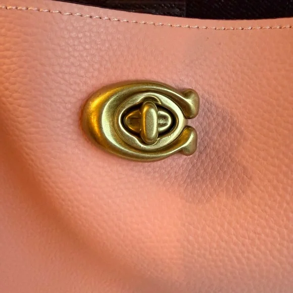 Coach Willow Color Block Bucket Bag - Picture 2 of 14